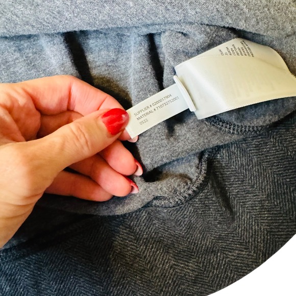 Polo Ralph Lauren Men's Charcoal Heather Herringbone 1/4 Pullover Sweater XL - Picture 9 of 14